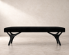 Crescent Bench Series 60 in Blackout Oak