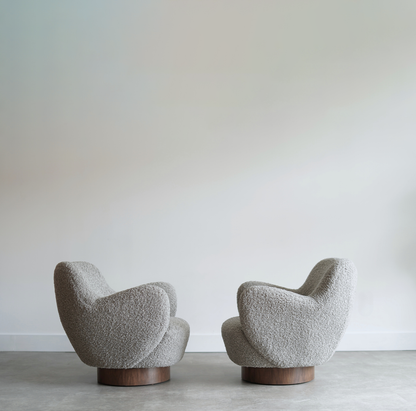 Kagan-Dreyfuss Swivel Chairs, Model 100A, by Vladimir Kagan, C. 1960s