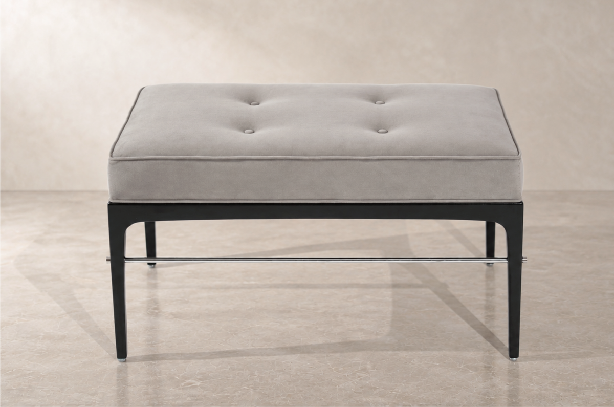 Ebonized Linear Bench — Floor Sample | Ready to Ship