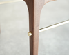 Linear Bench in Special Walnut Series 96