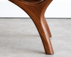 Crescent Bench Series 72 in Special Walnut