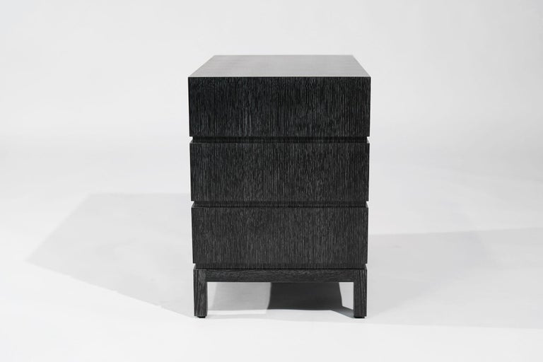 Stacked Nightstands in Black Ceruse