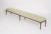 Linear Bench in Natural Walnut Series 96