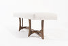 Forma Bench in Natural Walnut