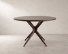 Gazelle Dining Table Series 60 in Natural Walnut