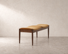 Wave II Bench — Dark Walnut Floor Sample | Ready to Ship