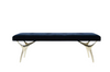 Crescent Bench Series 60 in Polished Brass
