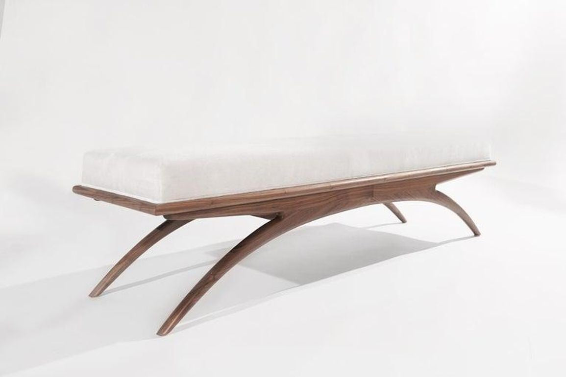 Convex Bench Series 72 in Natural Walnut