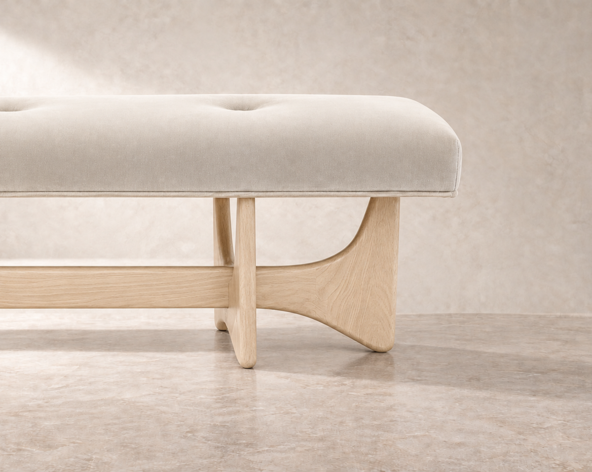 Artisanal Bench Series 60 in White Oak