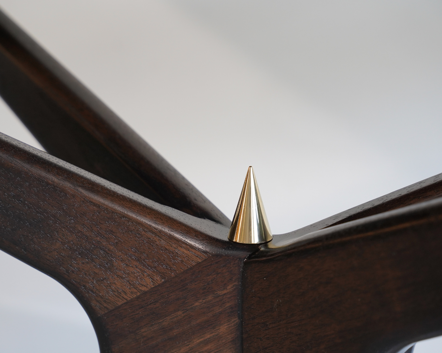 Gazelle Console Table in Espresso Walnut Series 48