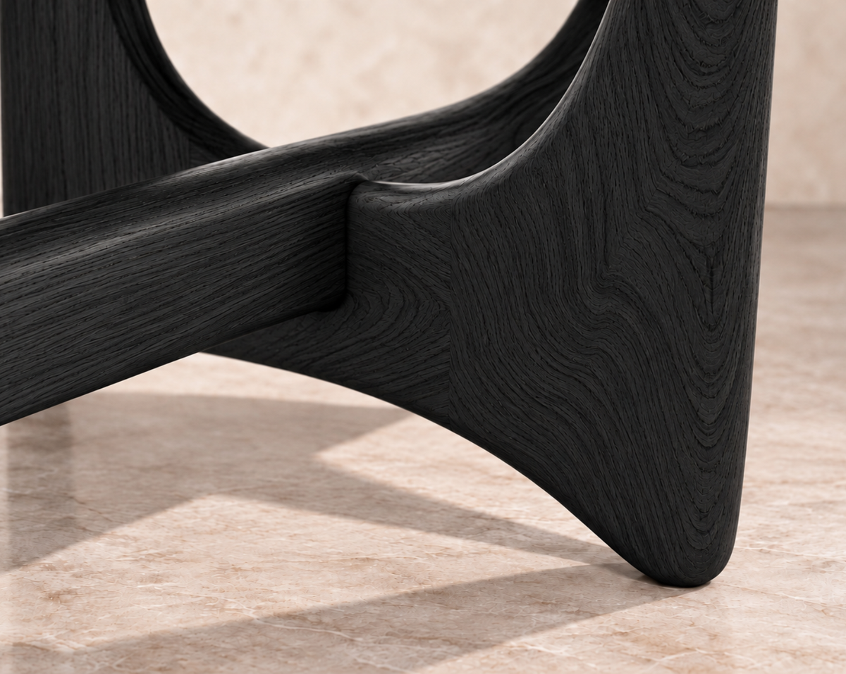 Artisanal Bench Series 48 in Blackout Oak