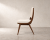 Parisiano Dining Chair in Dark Walnut
