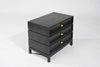 Stacked Nightstands in Black Ceruse