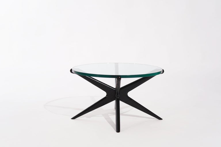 Gazelle Coffee Table in Blackout Oak Series 25