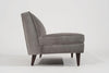 Edward Wormley for Dunbar Loveseat in Grey Velvet, circa 1950s
