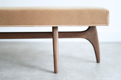 Odyssey Bench in Natural Walnut