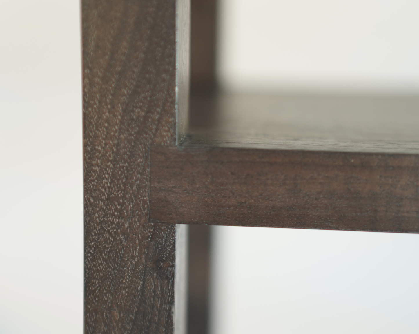 Linear Bookcase in Espresso Walnut