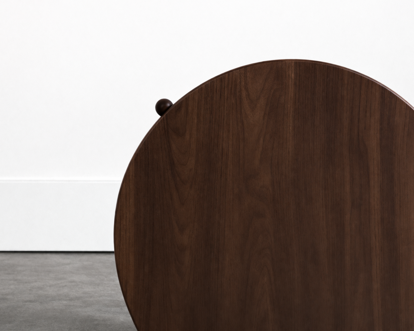 Gazelle End Table in Natural Walnut Petite