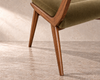 Parisiano Dining Chair in Natural Walnut
