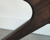 Gazelle Console Table in Espresso Walnut Series 48