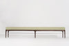 Linear Bench in Natural Walnut Series 96