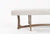 Forma Bench in Natural Walnut
