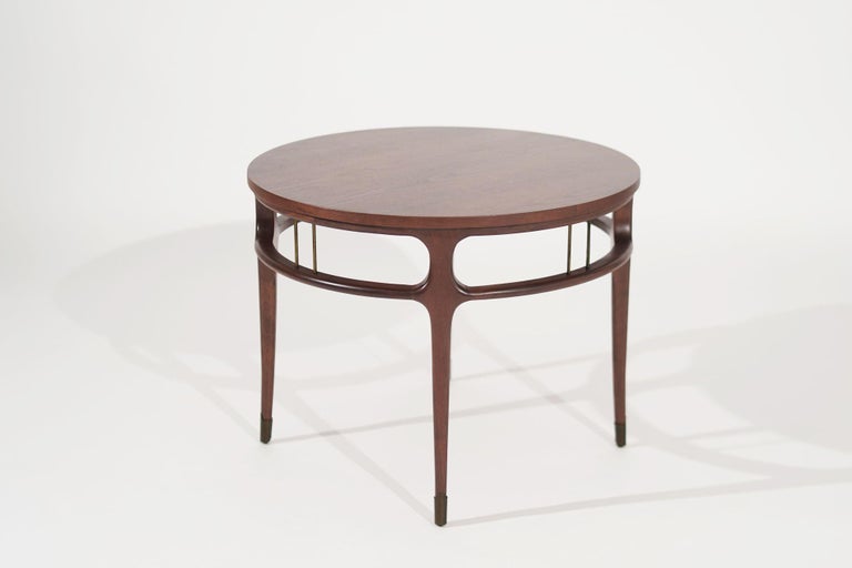 Mid-Century Modern Occasional Table in Walnut, circa 1960s