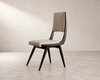 High-Back Parisiano Chair in Espresso Walnut — Floor Sample | Ready to Ship
