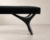 Crescent Bench Series 60 in Blackout Oak