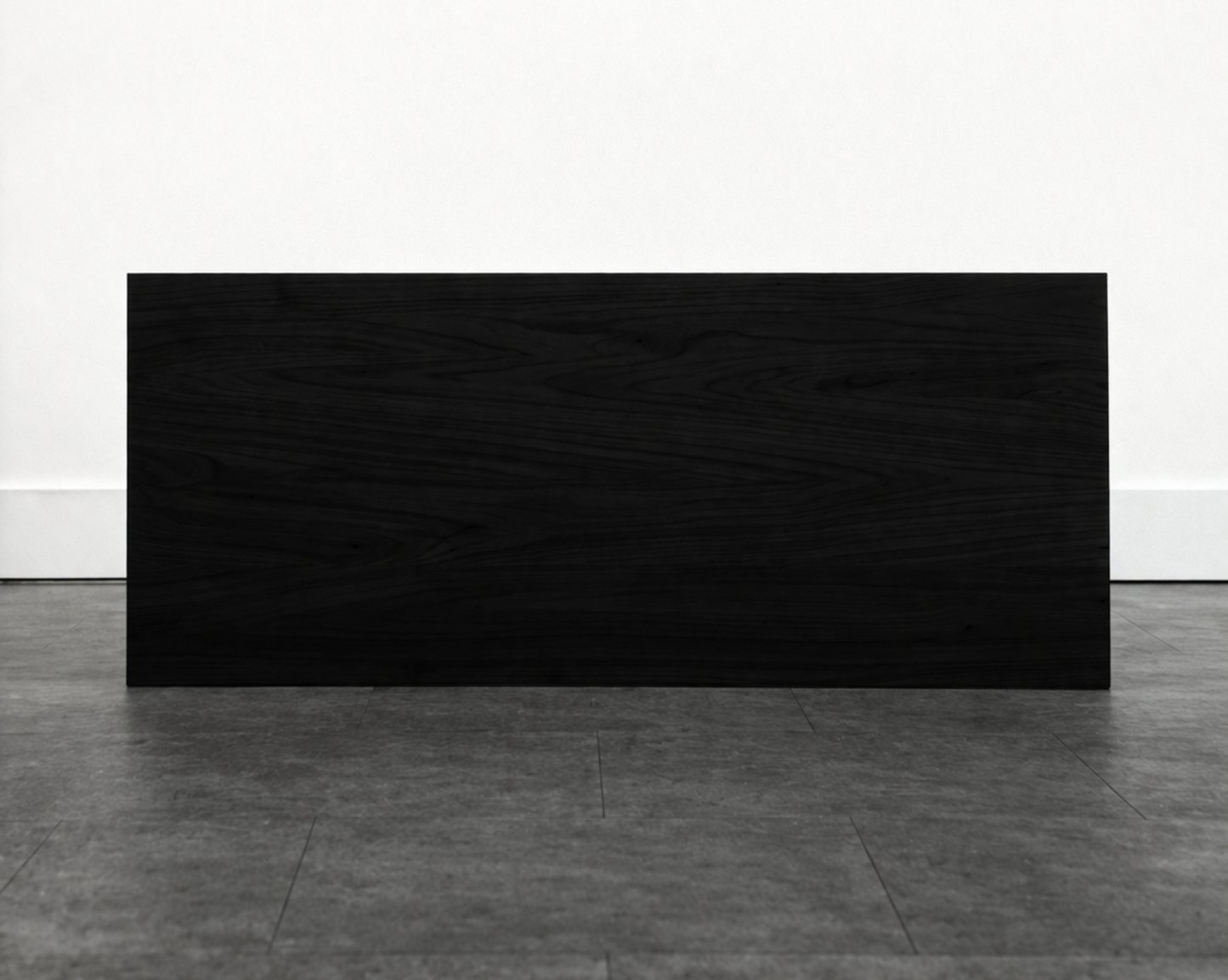 Gazelle Console Table in Blackout Oak Series 48