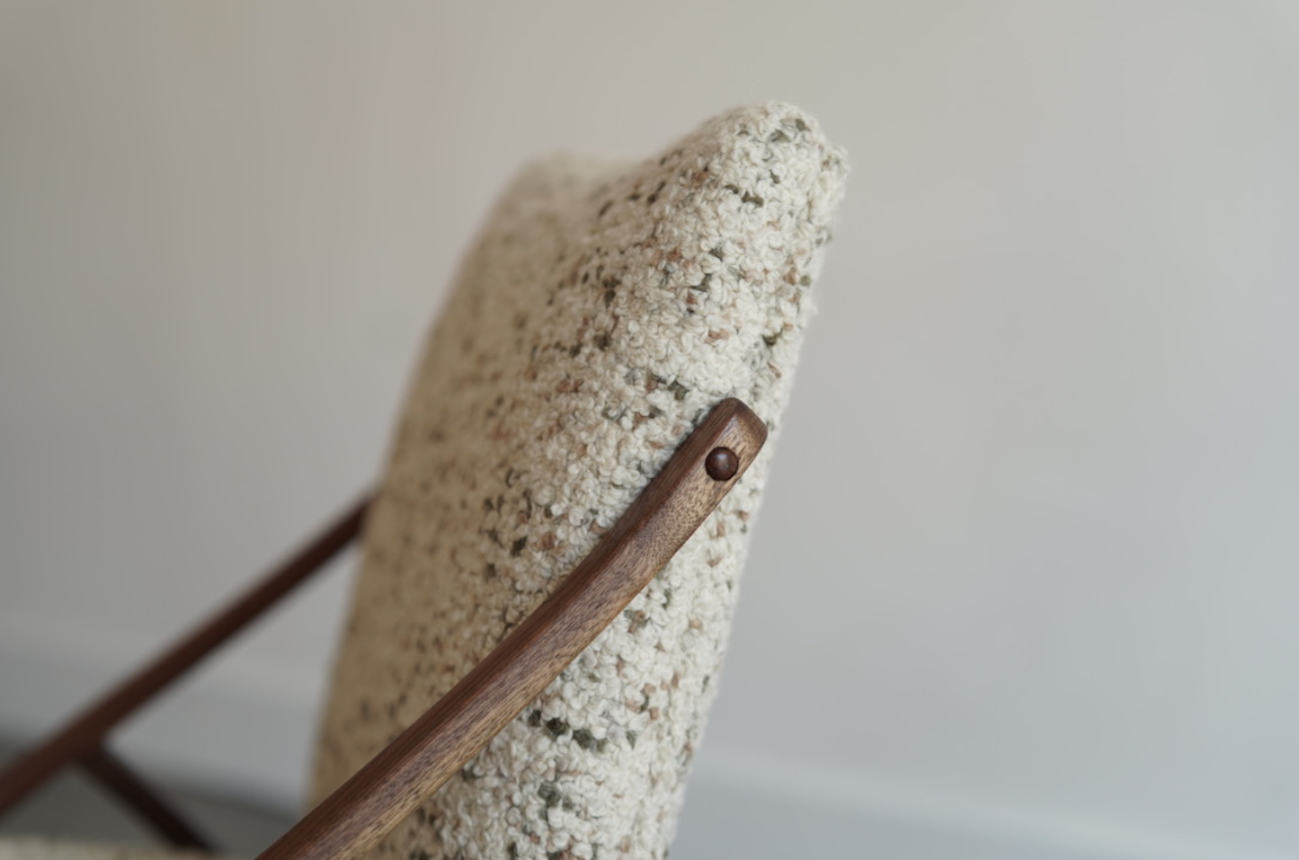 Sculptural Bent Teak Lounge Chair, Sweden, C. 1950s