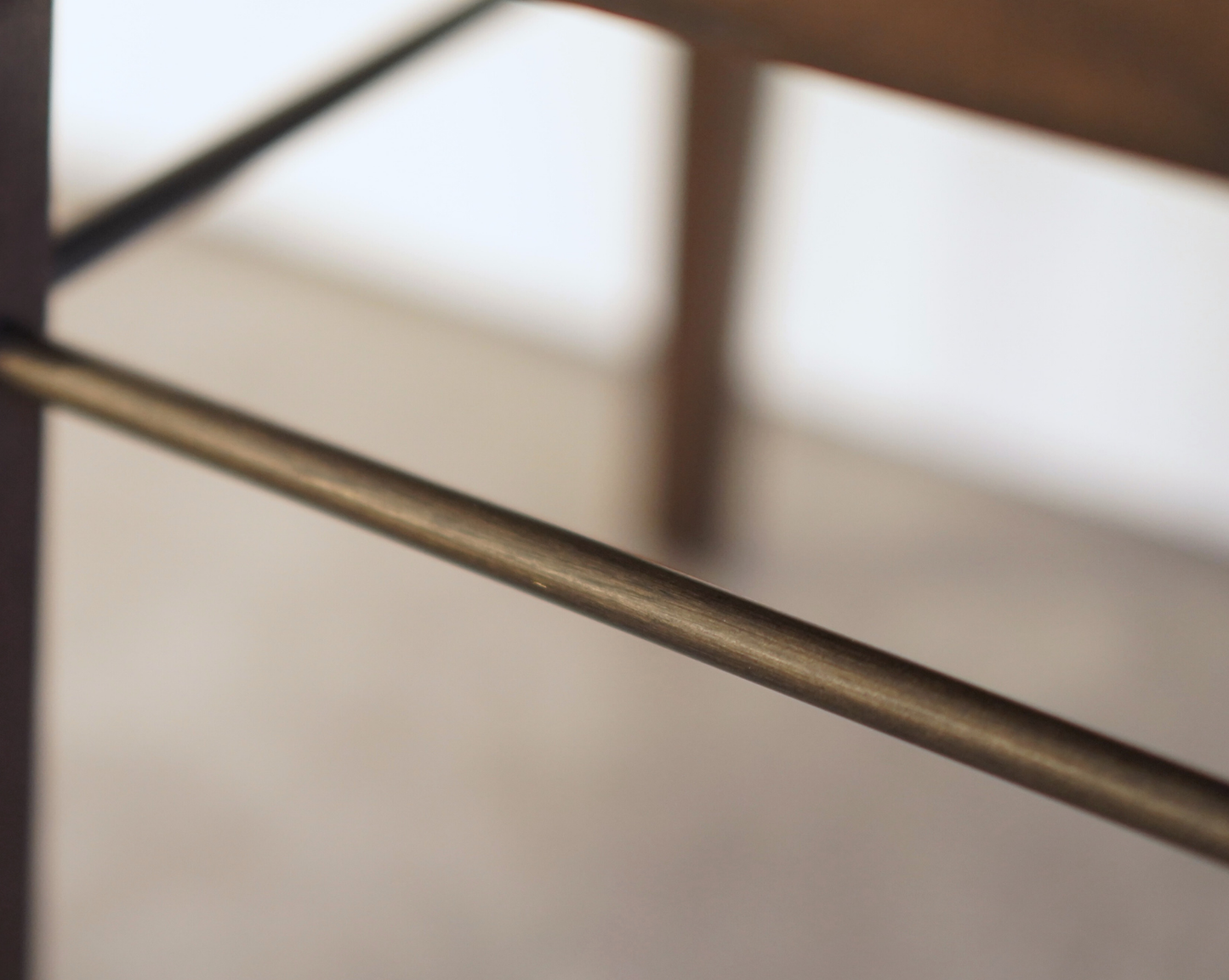 Linear Bookcase in Espresso Walnut