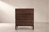 Stacked Nightstands — Dark Walnut Floor Samples | Ready to Ship