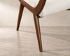 Parisiano Dining Chair in Dark Walnut