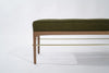 Linear Bench in Natural Walnut Series 48 by Stamford Modern