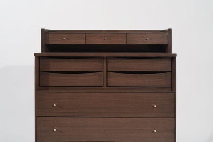 Paul McCobb Gentleman's Chest of Drawers in Mahogany, circa 1950s