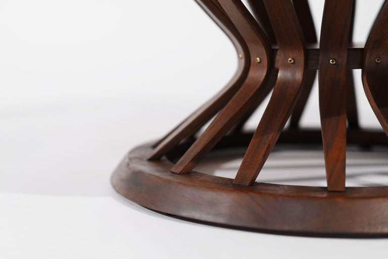 Sheaf of Wheat Travertine Top Coffee Table by Edward Wormley, C. 1950s