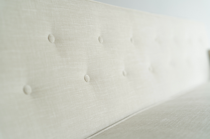 T.H. Robsjohn-Gibbings Walnut Framework Sofa, C. 1950s