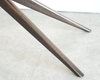 Gazelle Console Table in Espresso Walnut Series 48
