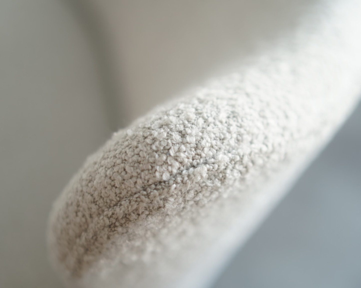 Wingback Lounge Chairs in Bouclé, Denmark, C. 1950s