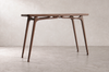 ICO Console Table — Dark Walnut Floor Sample | Ready to Ship
