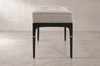 Ebonized Linear Bench — Floor Sample | Ready to Ship