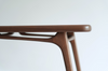 ICO Console Table in Dark Walnut