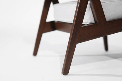 Rare Slipper Chairs by Jens Risom for Risom, Inc. C. 1950s