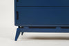 Royal Blue MCM Chests of Drawers, C. 1950s
