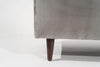 Edward Wormley for Dunbar Loveseat in Grey Velvet, circa 1950s