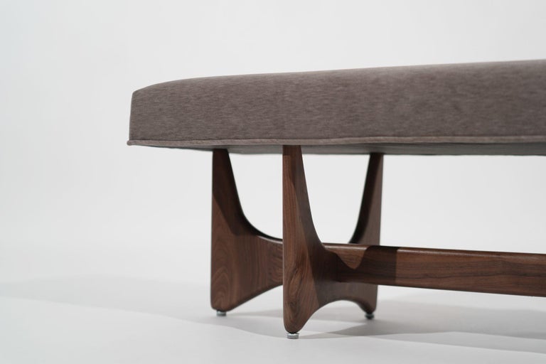 Artisanal Bench in Special Walnut