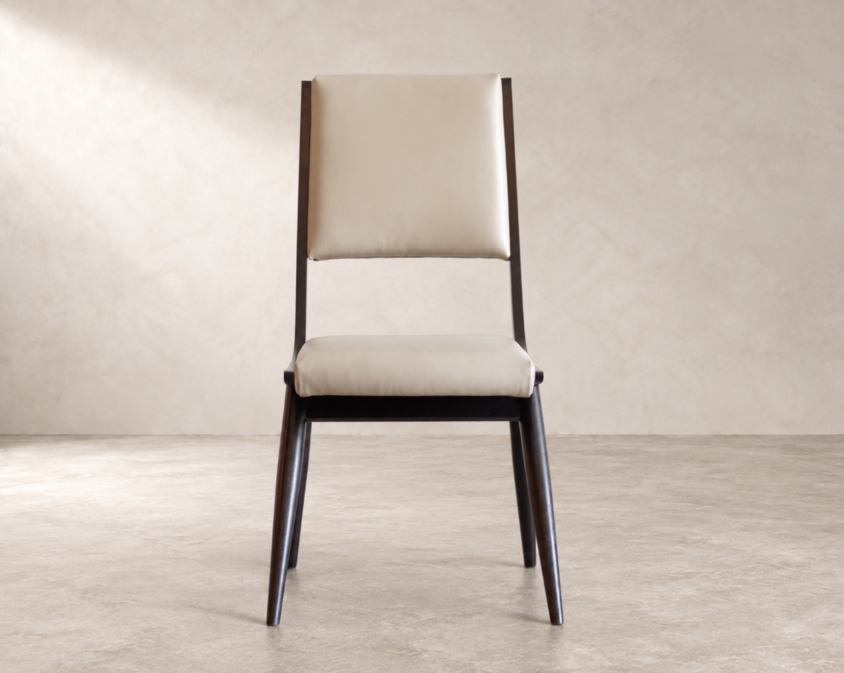 High-Back Parisiano Chair in Espresso Walnut — Floor Sample | Ready to Ship
