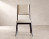High-Back Parisiano Chair in Espresso Walnut — Floor Sample | Ready to Ship
