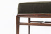 Sabre Leg Walnut Stool by T.H. Robsjohn-Gibbings, C. 1950s